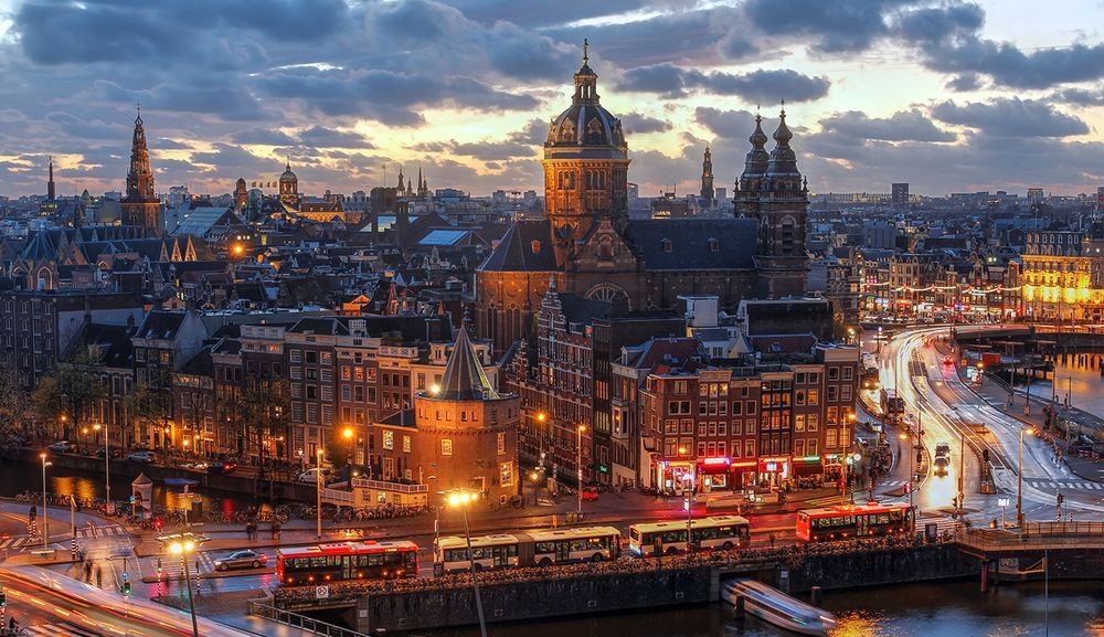 Boekhouder Amsterdam: stadsgezicht van Amsterdam